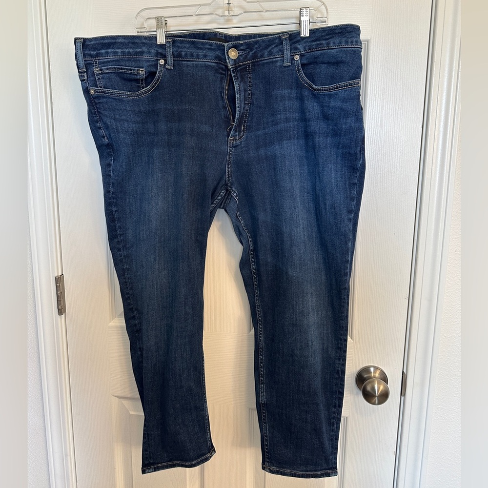 Silver Suki Skinny Crop Jeans